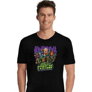 Secret_Shirts Premium Shirts, Unisex / Small / Black TMNT Vs NYC Villains