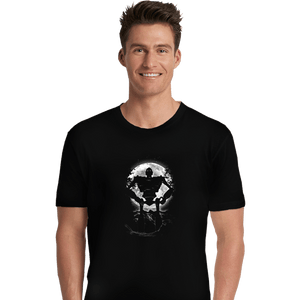 Shirts Premium Shirts, Unisex / Small / Black Moonlight Giant