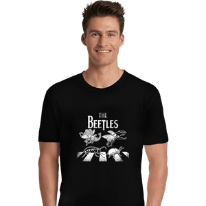 Secret_Shirts Premium Shirts, Unisex / Small / Black The Real Beetles