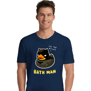 Secret_Shirts Premium Shirts, Unisex / Small / Navy The Bath Man