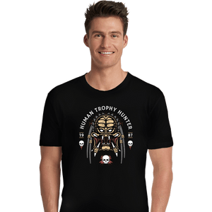 Shirts Premium Shirts, Unisex / Small / Black Human Trophy Hunter