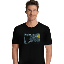 Load image into Gallery viewer, Shirts Premium Shirts, Unisex / Small / Black Starry DireWolf
