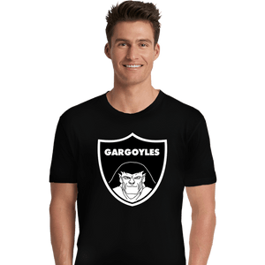 Secret_Shirts Premium Shirts, Unisex / Small / Black Gargoyles Raid