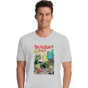 Shirts Premium Shirts, Unisex / Small / White The Incredible 4