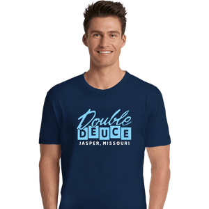 Secret_Shirts Premium Shirts, Unisex / Small / Navy Double Deuce!