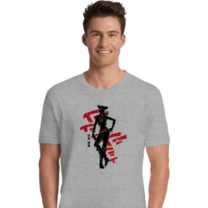 Shirts Premium Shirts, Unisex / Small / Sports Grey Crimson Jolyne Cujoh