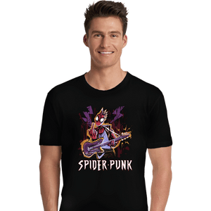 Secret_Shirts Premium Shirts, Unisex / Small / Black The Spider Punk