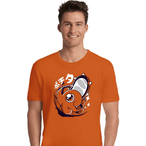 Secret_Shirts Premium Shirts, Unisex / Small / Orange Chainsaw Cute