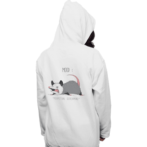 Secret_Shirts Pullover Hoodies, Unisex / Small / White Mood Possum Secret Sale