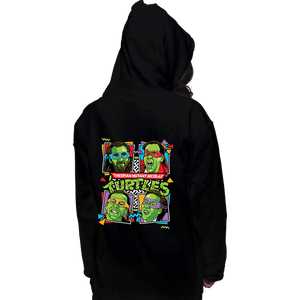 Secret_Shirts Pullover Hoodies, Unisex / Small / Black Thespian Mutant Nicolas Cage Turtles