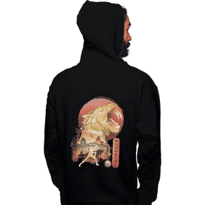 Shirts Zippered Hoodies, Unisex / Small / Black Yellow Ranger Ukiyoe