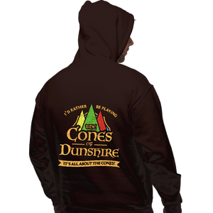 Secret_Shirts Pullover Hoodies, Unisex / Small / Dark Chocolate The Cones