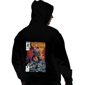 Secret_Shirts Pullover Hoodies, Unisex / Small / Black Montana Comics.