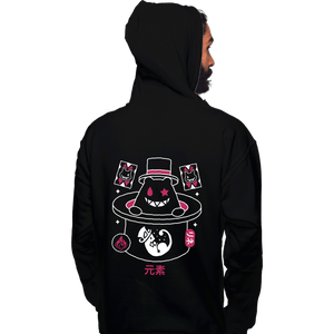 Secret_Shirts Pullover Hoodies, Unisex / Small / Black Magician Hat Monster!