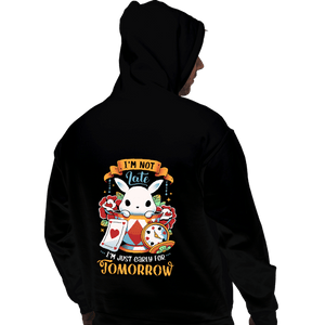 Secret_Shirts Pullover Hoodies, Unisex / Small / Black Wonderous Rabbit