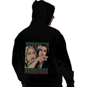 Shirts Zippered Hoodies, Unisex / Small / Black Yelling At A Cat Sweater