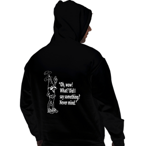 Secret_Shirts Pullover Hoodies, Unisex / Small / Black Oh Wow