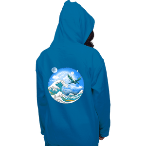 Secret_Shirts Pullover Hoodies, Unisex / Small / Sapphire Wave Off Pandora