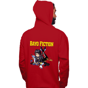 Secret_Shirts Pullover Hoodies, Unisex / Small / Red Bayo Fiction