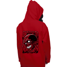 Load image into Gallery viewer, Daily_Deal_Shirts Pullover Hoodies, Unisex / Small / Red Dead By Dawn Skull
