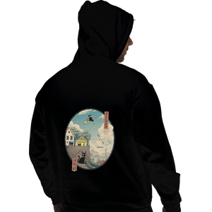 Shirts Zippered Hoodies, Unisex / Small / Black Ukiyo-e Delivery