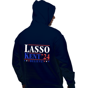 Secret_Shirts Pullover Hoodies, Unisex / Small / Navy Lasso Kent 24