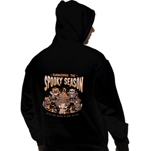 Secret_Shirts Pullover Hoodies, Unisex / Small / Black Summon The Spooky Season