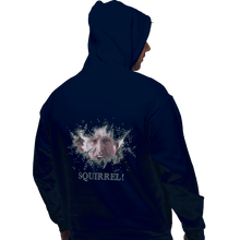 Load image into Gallery viewer, Shirts Pullover Hoodies, Unisex / Small / Navy Squirrel

