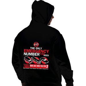 Secret_Shirts Pullover Hoodies, Unisex / Small / Black Emergency Number