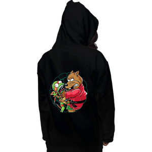 Secret_Shirts Pullover Hoodies, Unisex / Small / Black Why You Little Turtle Mikey