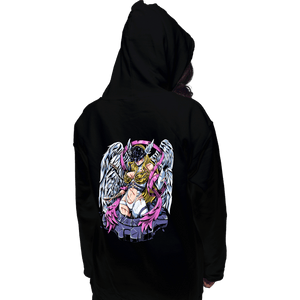 Secret_Shirts Pullover Hoodies, Unisex / Small / Black Battle Angewomon