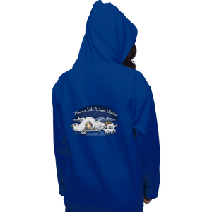 Secret_Shirts Pullover Hoodies, Unisex / Small / Royal Blue Have a Luke Warm Winter