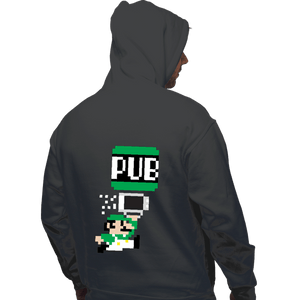 Shirts Pullover Hoodies, Unisex / Small / Charcoal To The Pub Luigi