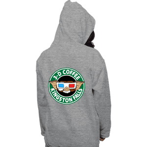 Secret_Shirts Pullover Hoodies, Unisex / Small / Sports Grey Kingston Falls 3D Coffee