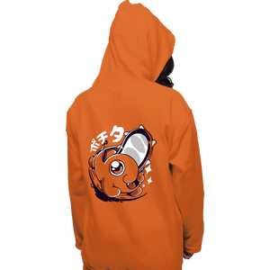 Secret_Shirts Pullover Hoodies, Unisex / Small / Orange Chainsaw Cute