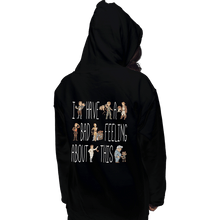 Load image into Gallery viewer, Shirts Pullover Hoodies, Unisex / Small / Black Bad Feeling
