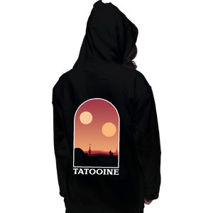 Shirts Pullover Hoodies, Unisex / Small / Black Desert Suns