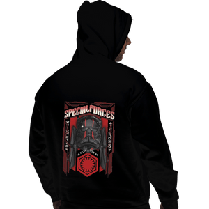 Shirts Zippered Hoodies, Unisex / Small / Black Special Forces