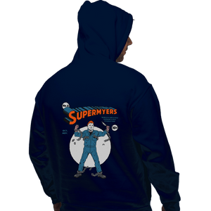 Secret_Shirts Pullover Hoodies, Unisex / Small / Navy Super Myers