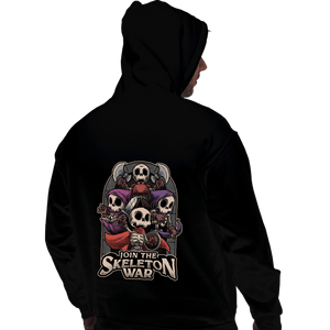 Secret_Shirts Pullover Hoodies, Unisex / Small / Black Skeleton War