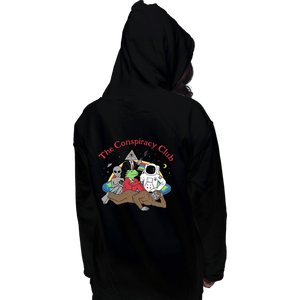 Secret_Shirts Pullover Hoodies, Unisex / Small / Black Conspiracy Bunch