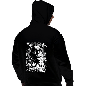 Daily_Deal_Shirts Pullover Hoodies, Unisex / Small / Black Beetlejuice Splatter