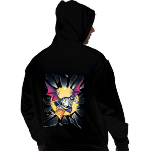 Daily_Deal_Shirts Pullover Hoodies, Unisex / Small / Black Shattered Glass