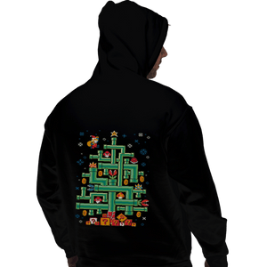 Secret_Shirts Pullover Hoodies, Unisex / Small / Black It's A Tree, Mario!