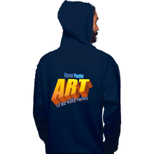 Load image into Gallery viewer, Secret_Shirts Pullover Hoodies, Unisex / Small / Navy Word Art
