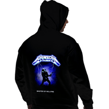 Load image into Gallery viewer, Shirts Pullover Hoodies, Unisex / Small / Black Eddie Master Of Hellfire
