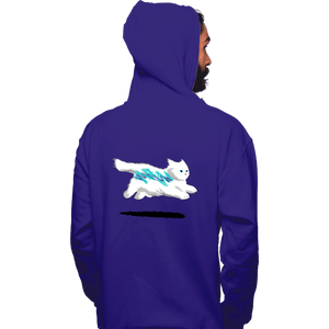 Secret_Shirts Pullover Hoodies, Unisex / Small / Violet Jazz Cat