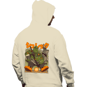 Secret_Shirts Pullover Hoodies, Unisex / Small / Sand Samurai Shrek