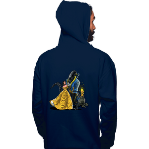 Secret_Shirts Pullover Hoodies, Unisex / Small / Navy Beauty And The Alien