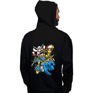 Secret_Shirts Pullover Hoodies, Unisex / Small / Black 90s Mutant